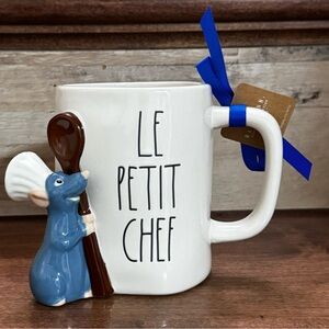 Super Cute 🥰 Ratatouille 🐀 Movie Rae Dunn Pixar Mug Cup “Le Petit Chef” 🧑‍🍳